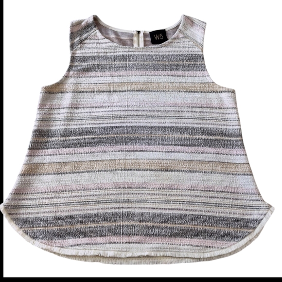 Anthropologie W5 Sleeveless Knit Top Womens large - Picture 7 of 10